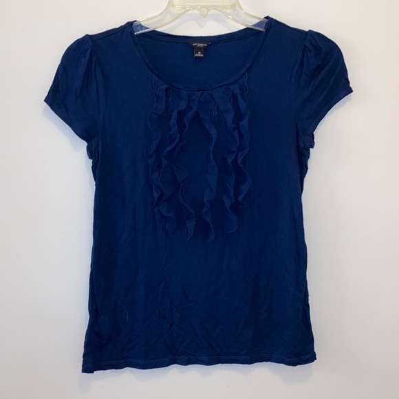 Ann Taylor Medium Blue Blouse - Picture 1 of 4